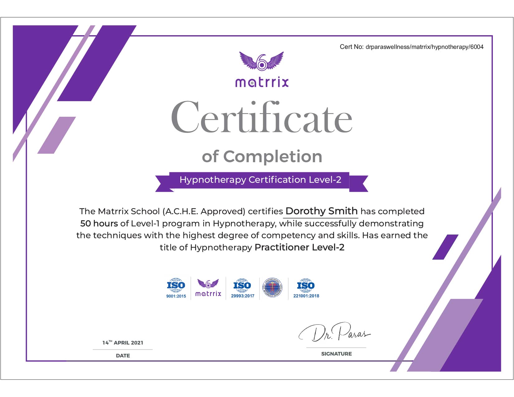 Become a Certified Hypnotherapist | Get Certifications in 